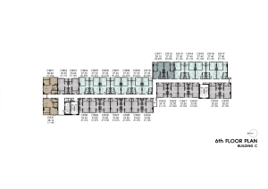 Kave Carnival Rangsit campus condo residential building floor plan layout