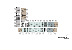 Kave Carnival Rangsit campus condo residential building floor plan layout