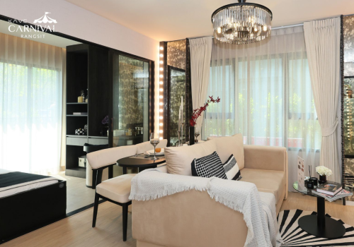 Kave Carnival Rangsit 1 Bedroom Plus interior design show unit